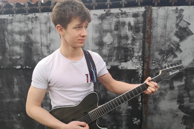 River Hopkins says music can help teenagers cope with life's current difficulties