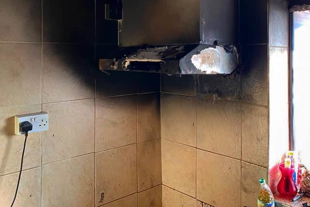 A kitchen fire broke out in Church Warsop on Monday, December 7.