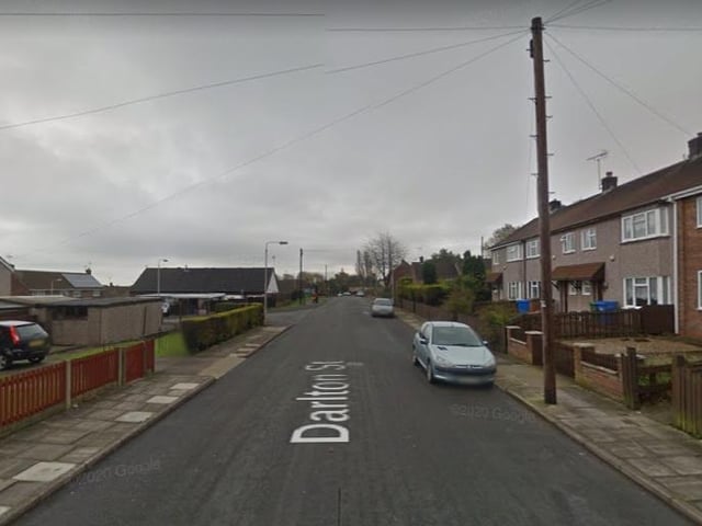 Finally, there were another 4 counts of anti-social behaviour reported near Darlton Street.