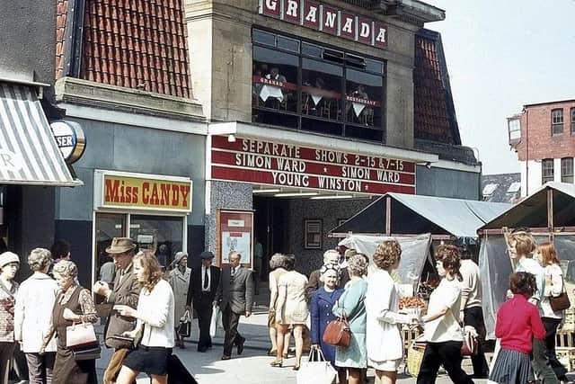 This picture of the Granada on West Gate, Mansfield was taken by Berisford Jones on Thursday May 24, 1973, two days before the venue closed for good.