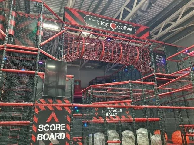 Located at Lammas Leisure Centre in Sutton, this is an arena-based game to test speed, agility and awareness, while promoting fitnes and fun.