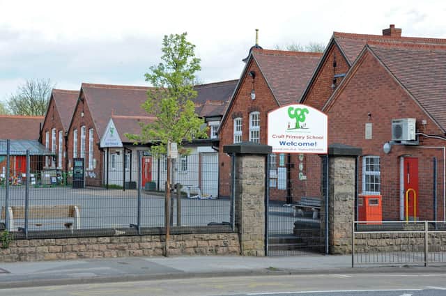 Croft Primary School on Station Road in Sutton, where mums, dads and grandads have been handed parking fines by the owners of a nearby car park.