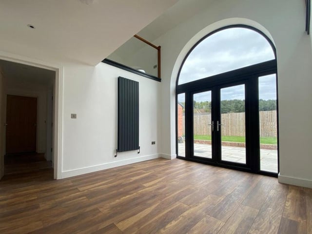 The rest of the ground floor comprises a lounge or living room, which offers stunning views of the surrounding countryside, two identical bedrooms, a family bathroom, sun room or gym, and a boiler room. Let's take a quick tour......