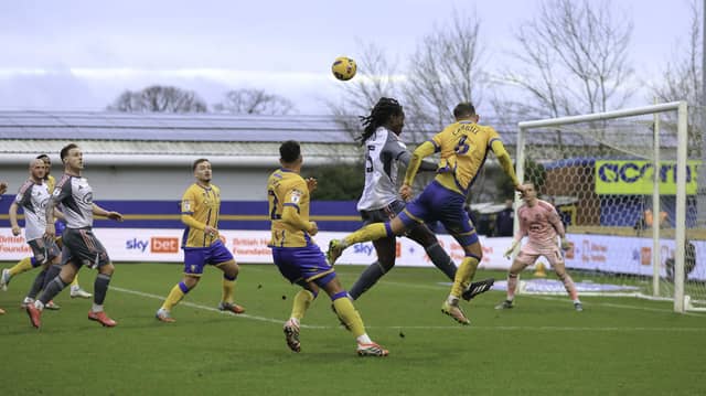 Stags v Exeter action
