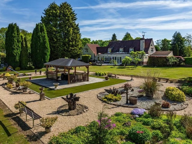 A truly remarkable detached family home boasting the most enviable of positions neighboring the renowned and highly regarded grounds of Newstead Abbey Park, undoubtedly one of the finest residential addresses within the region. This substantial five bedroom, five reception room detached family home, has much more to offer than meets the eye. The property is situated on approximately 6 acres of land that is perfectly maintained to the highest standards, with feature gardens and perfectly manicured lawns and hedgerows, also benefiting from several outbuilding measuring over 5000sf collectively, all of which are currently used as garages, however could be converted to business use or equestrian facilities (subject to relevant planning permission).