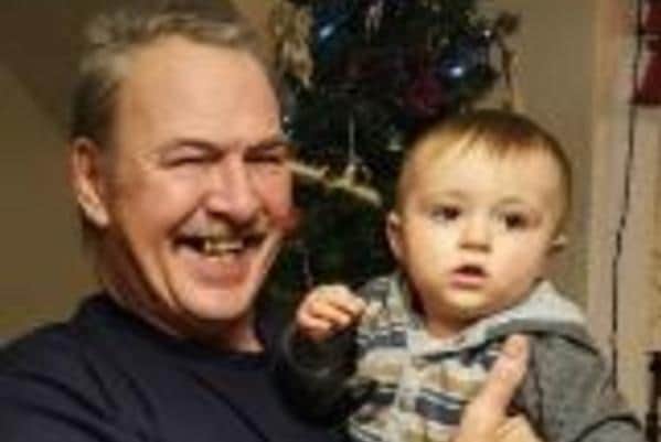 Ben's sad John, pictured with his grandson Joey.