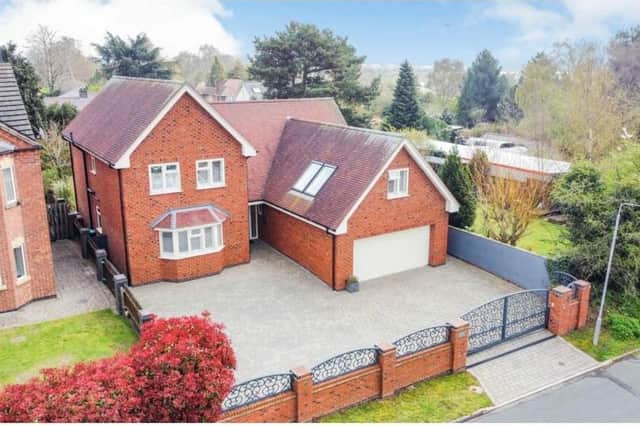 This five-bedroom, custom-built, detached house on Hawksworth Avenue in Forest Town is on the market for a guide price of £575,000 with estate agents Purplebricks.
