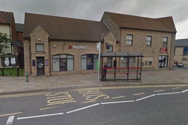 The former NatWest Bank building in Mansfield Woodhouse, pictured before it closed about five years ago.