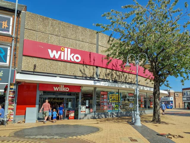 One of Wilko's Nottinghamshire stores