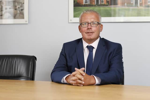 Mark Cotes, Managing Director at Barratt and David Wilson Homes North Midlands
