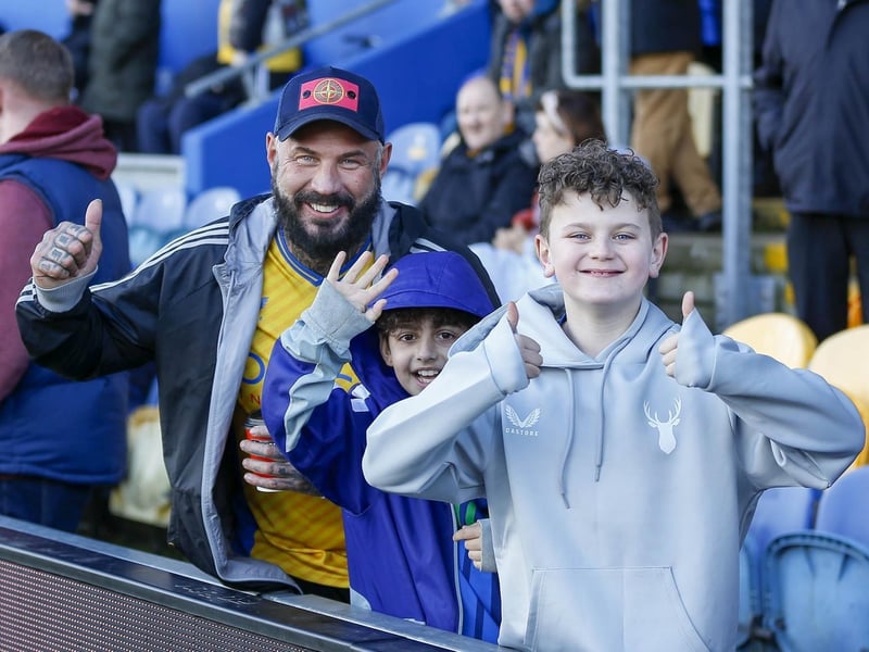 Mansfield Town fans enjoyed a big win over Salford City.