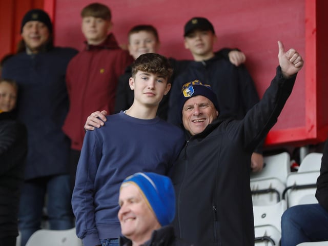 Mansfield Town progressed in the FA Cup thanks to Stephen McLaughlin's second half goal