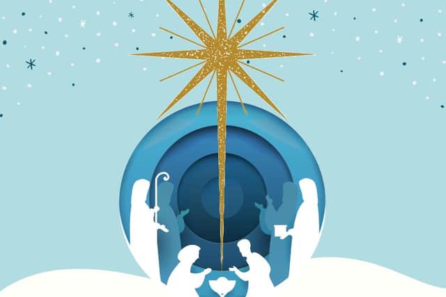 Live Nativity event at South Normanton - detail from the flyer.
