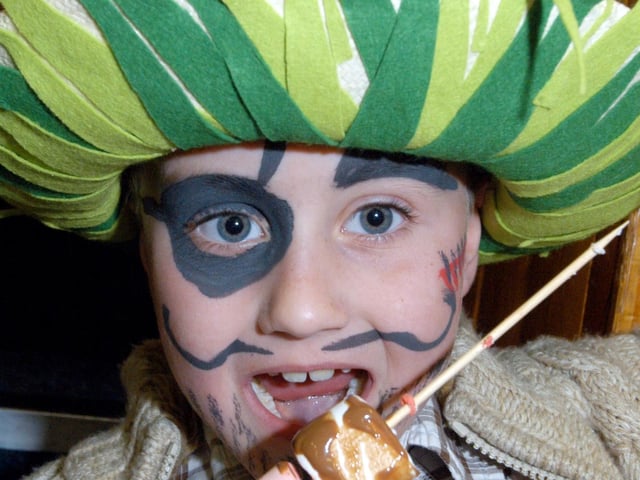 Easter bonnets, face painting and chocolate fountains were on offer at the Kirkby Cross Play Group fundraising night, which was held at Bentinck Miners Welfare. Young Thomas Langford from Kirkby made the most of what was on offer.