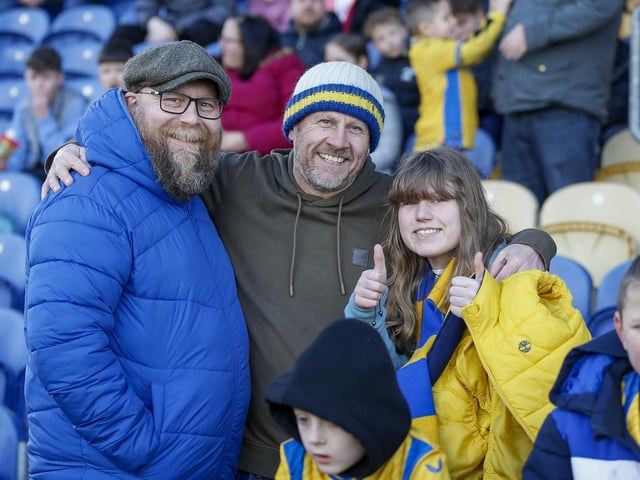 Mansfield Town fans enjoyed a big win over Salford City.