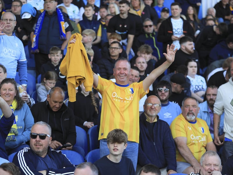 Mansfield Town ended the season in style with a comfortable win over Exeter City.