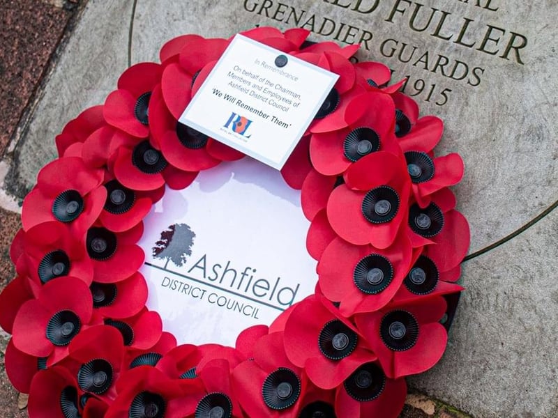 Remembrance Day parades and services will be held across Ashfield on Sunday.  In Sutton, a parade will leave Forest Street at 10 am and make its way to the town's cenotaph for a wreath-laying ceremony. In Kirkby, a parade will leave St Thomas's Avenue at 10.50 am for a service and wreath-laying at the town's war memorial. And in Hucknall, a parade will wend its way from the Market Place at 10 am to the cenotaph on Titchfield Park for a service and wreath-laying.