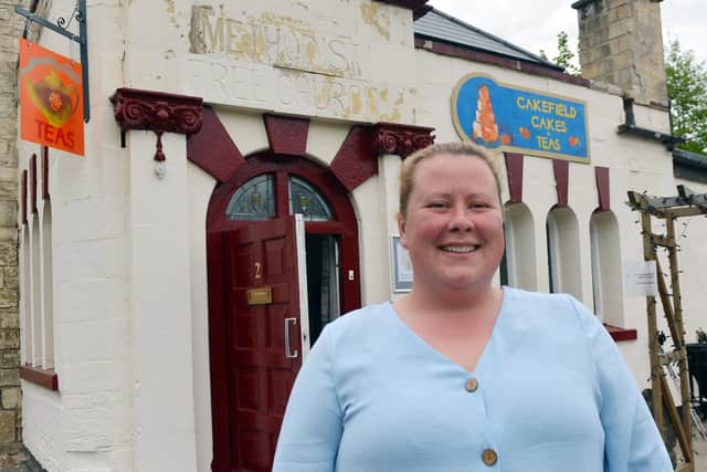 Cakefield Cakes Tea Room owner Gemma Lennane.