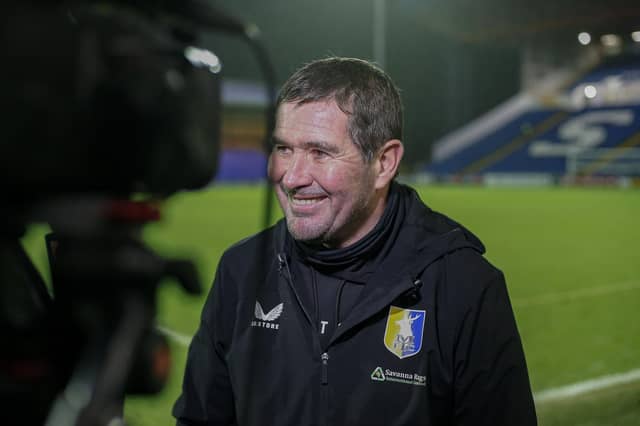 Stags boss Nigel Clough.