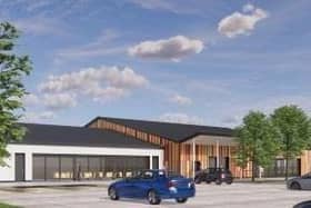 An artist's impression of the planned Warsop Health Hub.