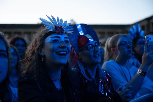 Fans lapped up a fever dream performance packed with colour and theatrics (Photo: Luc Burke-Lejeune).