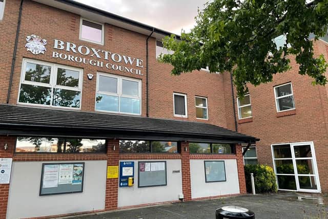 Broxtowe Council's headquarters.