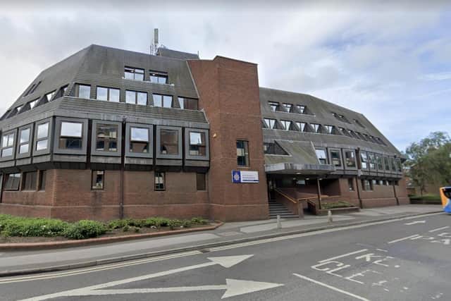 Mr Aherne fell ill after being restrained at Chesterfield Police Station.