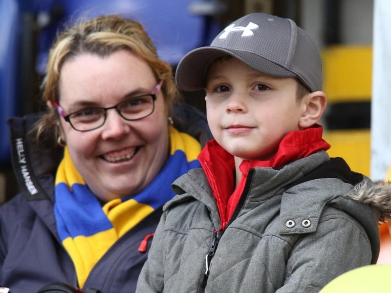Fans enjoy Mansfield Town v Carlisle