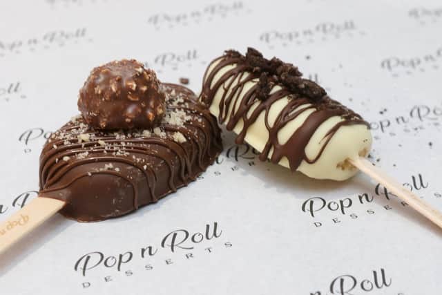 Opening of Pop n Roll, their signature cake pops