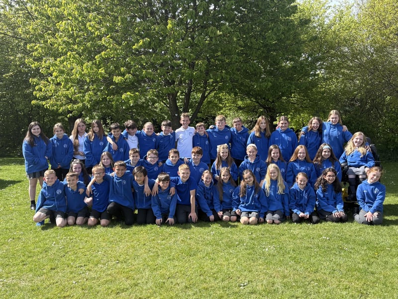 Mapplewells Primary School year 6 pupils