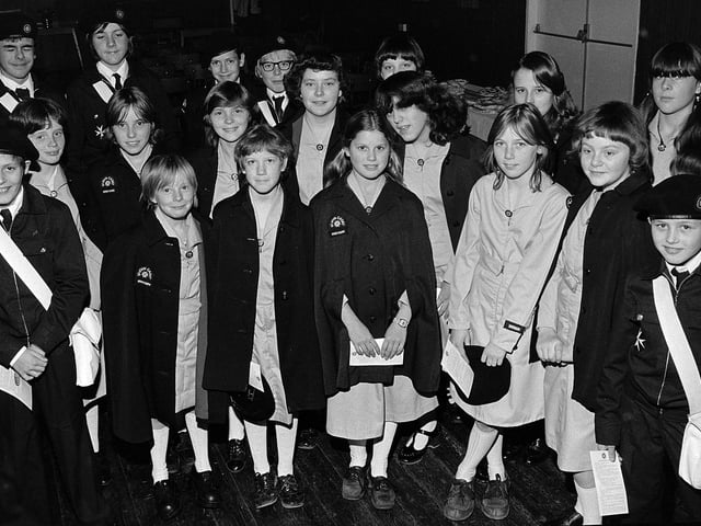 Enrolment time for St John Ambulance Brigade at Shirebrook