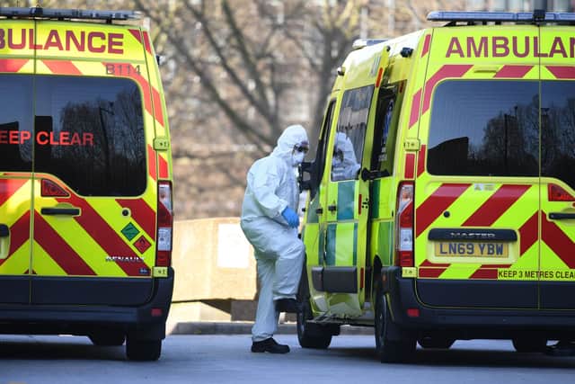 A total of 127 Covid-19 patients have now died at Sherwood Forest Hospitals NHS Foundation Trust (Photo by DANIEL LEAL-OLIVAS/AFP via Getty Images)