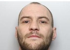 Glynn Hopewell, 35, Hopewell, of Furnival Way, was sentenced to five years in prison after being caught in possession of Class A drugs and a firearm.