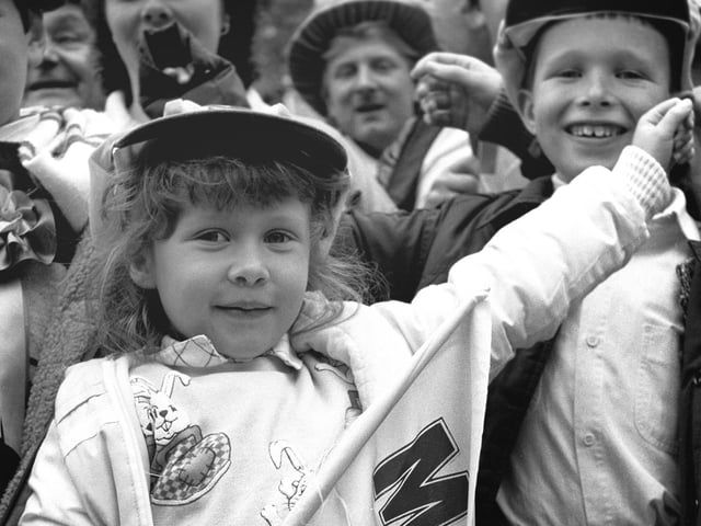 What a day for these young fans - is this you?