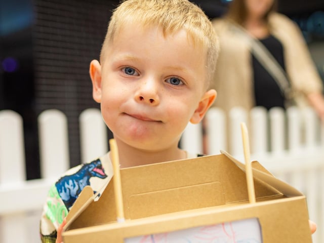 First Art and its partners offered free weekly activities and workshops to entertain children.