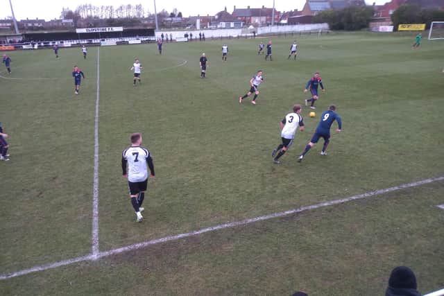 Rainworth mount an attack. Pic by Jim McIntosh.