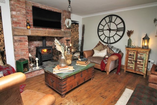 The most eyecatching feature of the lounge is the stunning inglenook fireplace, encasing a multi-fuel stove and brick-built chimney breast. Ideal to snuggle up to on those chilly winter evenings we are experiencing at the moment.