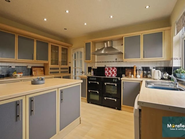 The property has been thoughtfully arranged by the current owners to provide two separate living areas under one roof – ideal for those seeking a multi-generational home or the flexibility to live with extended family while maintaining individual privacy and independence.