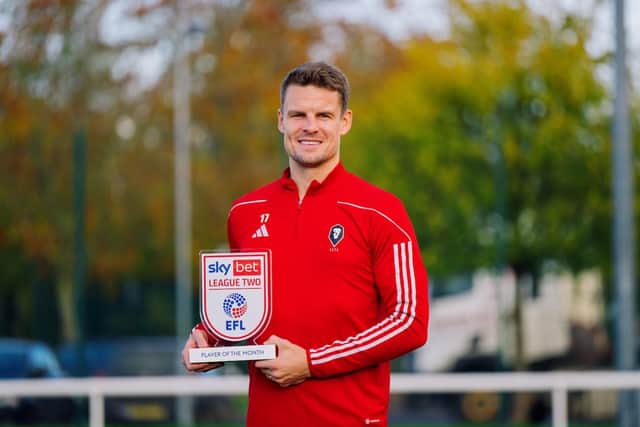 Matt Smith's eight-goal October has earned him Player of the Month.