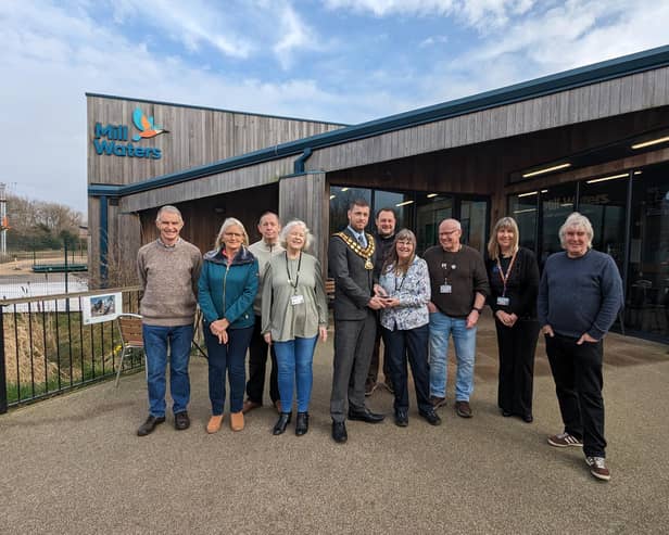 Ashfield’s Mill Waters Volunteers have received the national prestigious ‘Volunteer Team of the Year’ award in the ‘Keep Britain Tidy, Green Flag Award 2023’.