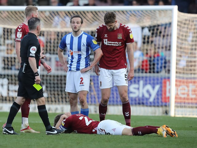 Hartlepool right-back Jamie Sterry has five yellows and two straight red cards in 30 games.