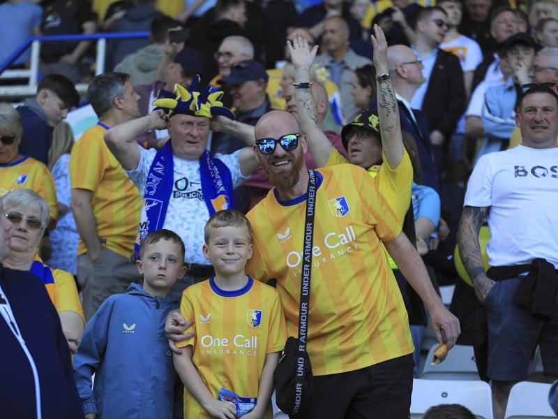 Mansfield Town fans ended their away season with defeat at Birmingham City.