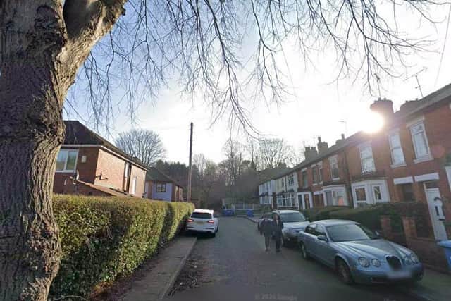 Edgar Avenue in Mansfield, where the HMO could soon be created. (PHOTO BY: Google Maps)