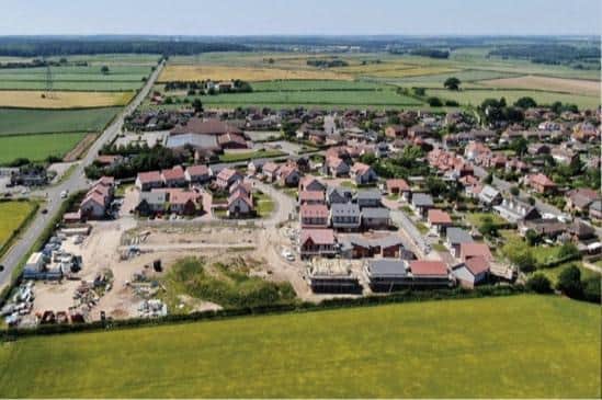 Rufford Pastures development in Edwinstowe