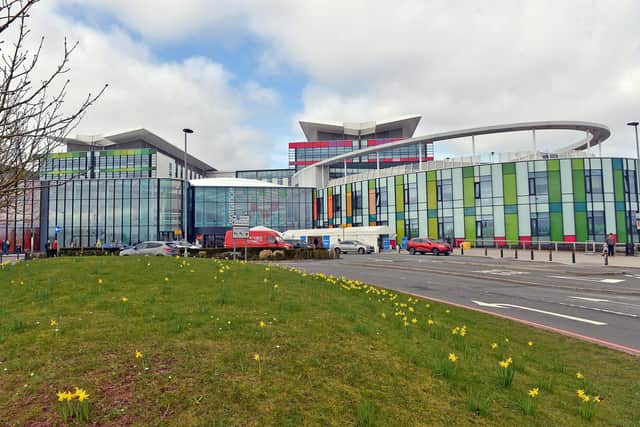 King's Mill Hospital in Sutton, where children and elderly patients will receive the selection boxes over Christmas. (PHOTO BY: Brian Eyre/Chad)