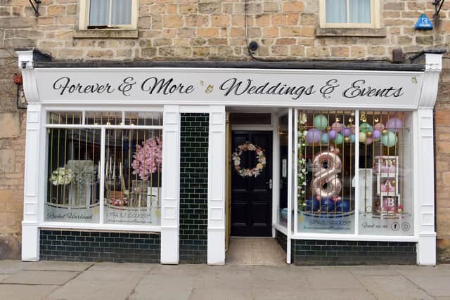 A new wedding and events shop has opened in Mansfield Woodhouse.