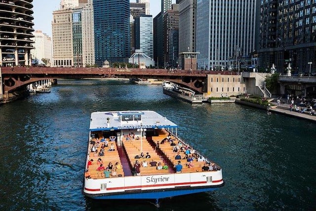 You'll get to experience views of Chicago's most famous buildings on this architecture focused cruise from Shoreline Sightseeing. See the famous skyline from the Chicago River, the Old Post Office, Wrigley Building and more.