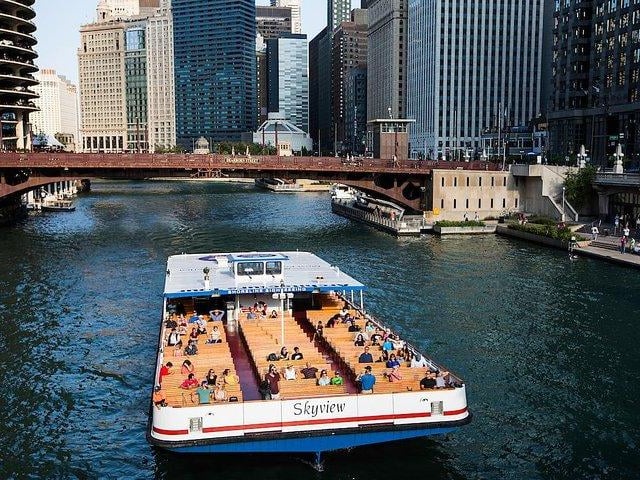 You'll get to experience views of Chicago's most famous buildings on this architecture focused cruise from Shoreline Sightseeing. See the famous skyline from the Chicago River, the Old Post Office, Wrigley Building and more.