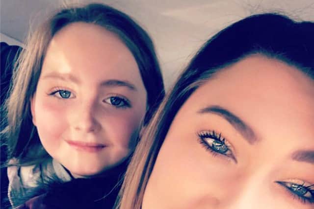 Mansfield mum Terri Walker with daughter Lilly