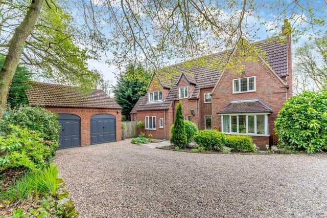 Architecturally designed within a substantial woodland plot is Rose Lodge, a delightful four-bedroom family home on Heath Avenue, Mansfield that is on the market with estate agents Richard Watkinson and Partners for offers in the region of £600,000.